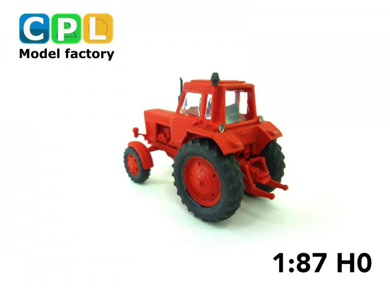 Traktor Belaruss MTS-82L kleine Kabine rot Bj 1982